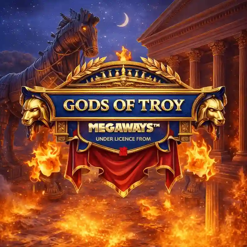 Gods of Troy MegaWays slot game banner