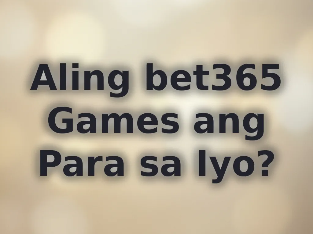 Game matching tips